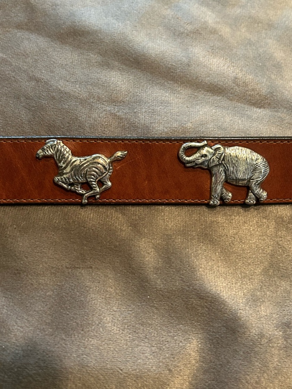 Vintage Honest By Brighton Animal Belt - Picture 5 of 13